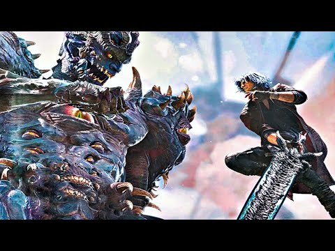 Dante Vs Urizen Boss Fight & Vergil Returns Scene - Devil May Cry (4K Ultra HD)