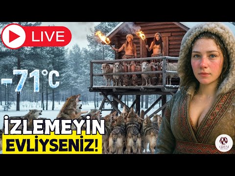 -71Cde Hayat  RUSYADAKİ NENETS Çiğ Et Yiyerek Hayatta Kalan Kırılmaz Göçebeler!