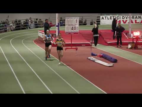 800m [Ž], I. skupina, Ana Poljak - Dvoransko PH za mlađe juniore i juniorke 2024