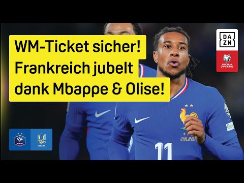 Frankreich - Ukraine | European Qualifiers | DAZN Highlights