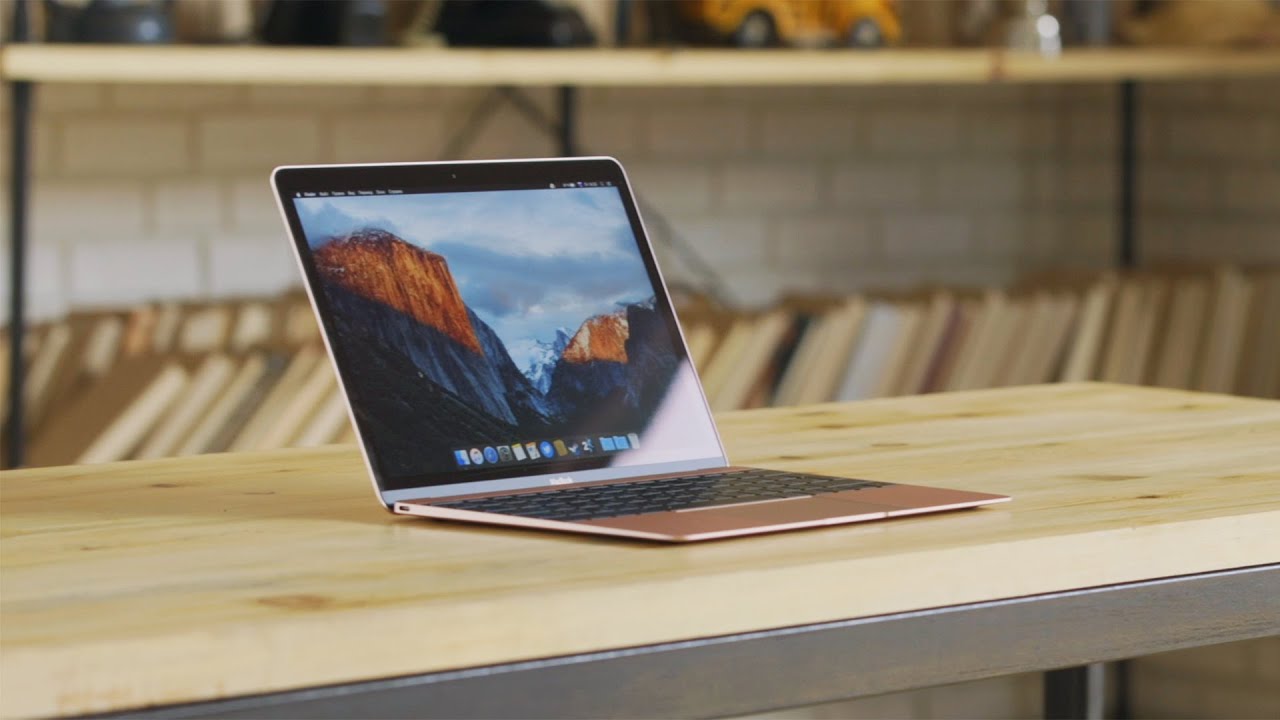 Ноутбук Apple MacBook Розовое Золото Early 2016 [MMGM2RU/A] 12" Retina Core M 1,2 ГГц, 8 ГБ, 512 ГБ Flash, HD 515