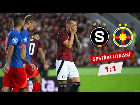 SESTŘIH: Sparta - FCSB 1:1. Komplikace v boji o postup,  euforii zrušil VAR