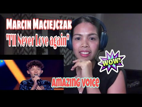 Its MyrnaG FIRST TIME REACTION TO Marcin Maciejczak – „I'll Never Love Again”