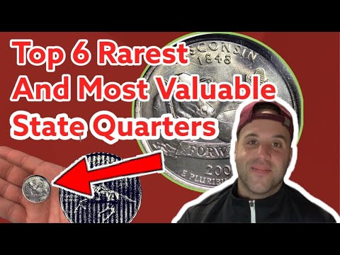 Top 6 Most Valuable State Quarters (1999-2008)