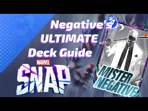 Mister Negative's ULTIMATE Deck Guide for Marvel SNAP