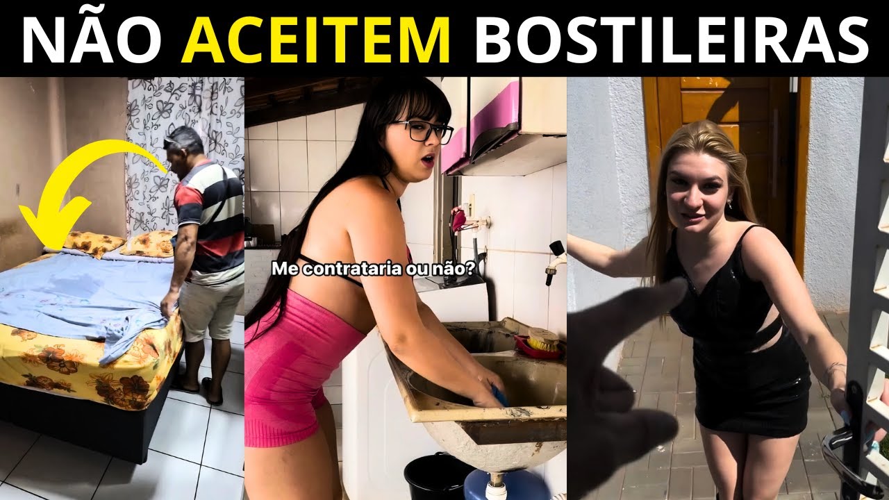 HOMENS QUE SE RESPEITAM NÃO ACEITAM BOSTILEIRAS