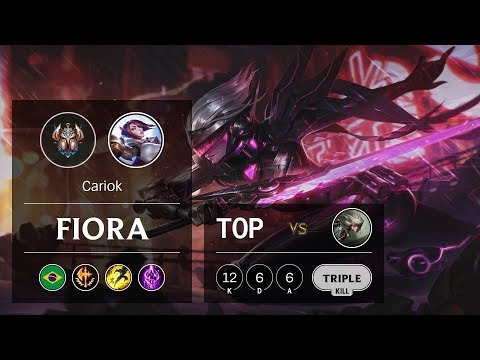Fiora Top vs Camille - BR Challenger Patch 9.16