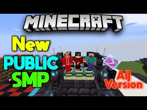 MINE B9 - new public smp || for all version 1.19+ || always online free for all || Minecraft #server