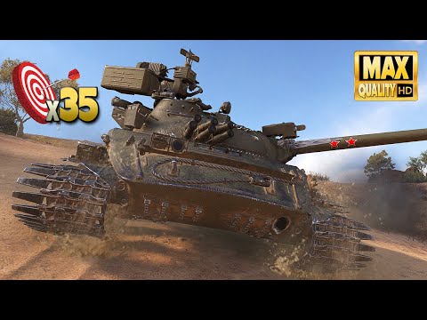 Obj. 907: Domination, 1 shell from Fadins away - World of Tanks