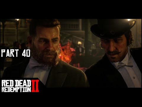 The Mayor's Party - Part 40 - Red Dead Redemption 2 Let's Play Gameplay Walkthrough