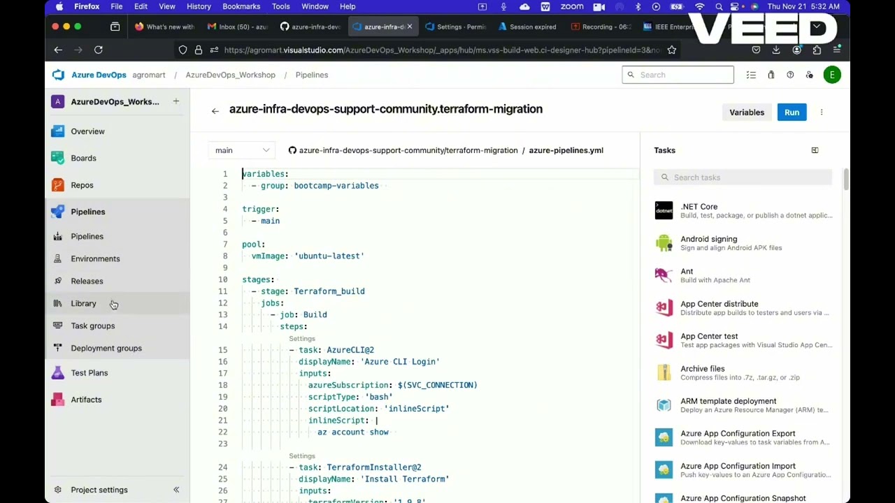 User permissions in Azure DevOps