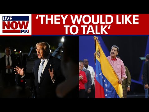 Video | Trump says there 'may' be talks with Venezuela amid campaign against 'narco-terrorism'