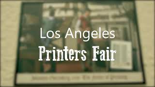 Los Angeles Printers Fair 2021
