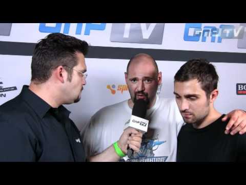 Patric Simeoli und Patrick Bork vertreten den verletzten Toni Karlovic bei GnP-TV