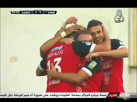 أهداف و ملخص مباراة اتحاد الجزائر 4 - 0  شباب بلوزداد USMA 4 - 0 CRB