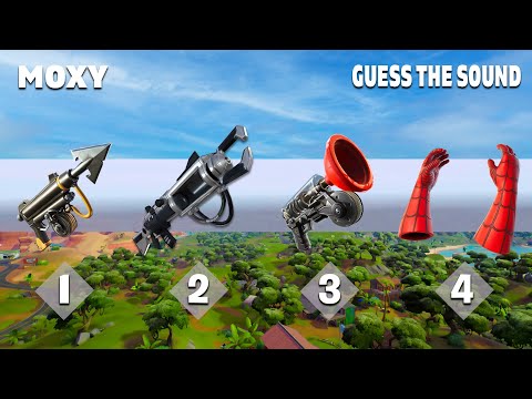 Adivina el arma de Fortnite por el sonido - Desafío por Moxy