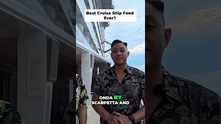 Onda by Scarpetta on Norwegian Aqua 🍝 | Quick Dinner Review