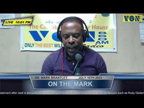 ON THE MARK WITH DR MARK BRANTLEY