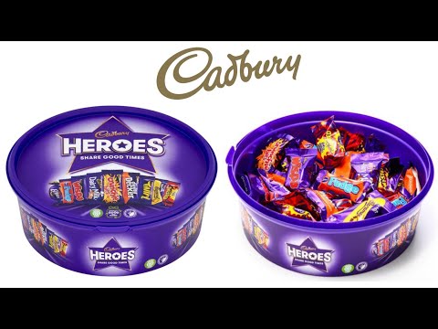 Cadbury Heroes Chocolate Box Opening Asmr