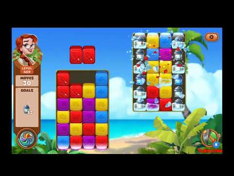 Lost Island Blast Adventure Level 469 NO BOOSTERS - A S GAMING