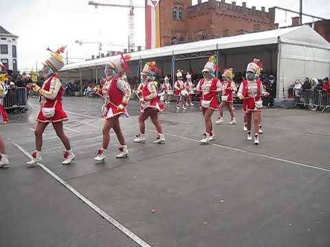 Aalst Carnaval 2020 - De Mazjoretten van boven de 40