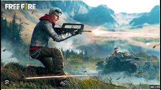 Free fire l Jogando pela primeira vez l Jogos divertidos de Celular