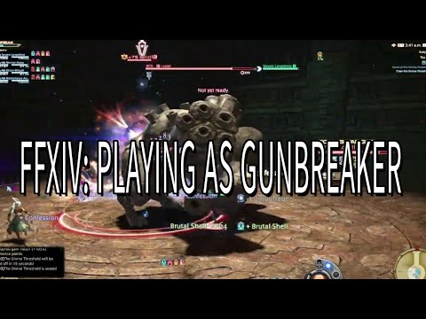 Final Fantasy XIV: Gunbreaker Job, Leveling, Dungeon and Quests