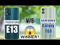 Motorola E13 vs Samsung Galaxy F04 : Winner 😱🔥