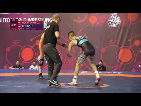 1/8 FS - 51 kg: G. GOGRITCHIANI (GEO) v. D. DITTRICH (GER)