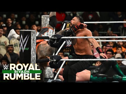 Roman Reigns takes out Jey Uso and Jacob Fatu in dominant display: Royal Rumble 2026 highlights