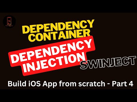 Build iOS App from scratch - Part 4 -  Dependency container || Swinject || Singleton