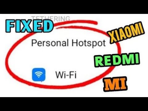 Mi Mix 2S Hotspot WiFi Not Working Problem Solved