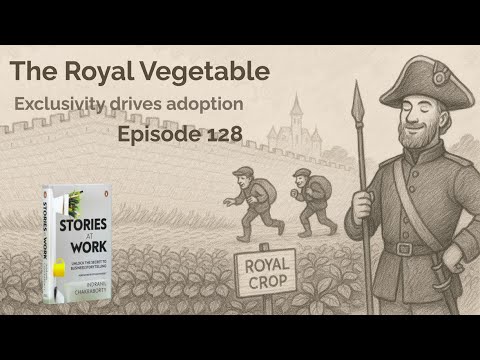 E128 - The Royal Vegetable - Exclusivity drives adoption