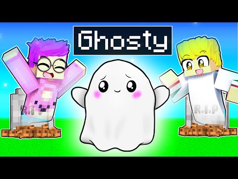 LANKYBOX Turns Into GHOSTS In MINECRAFT! (GHOSTY TRANSFORMS US!)