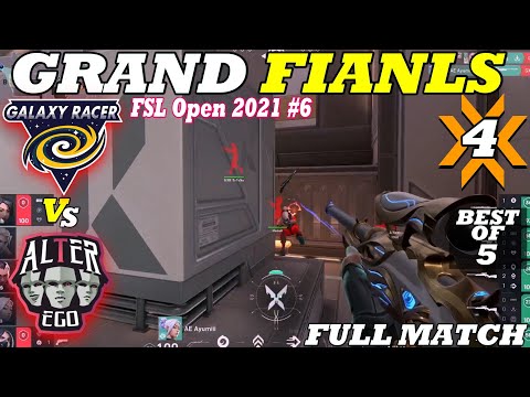 [EN] GRAND FINALS! Alter Ego Celestè vs Galaxy Racer Female || VCT SEA: FSL Open VI Playoffs Day 4