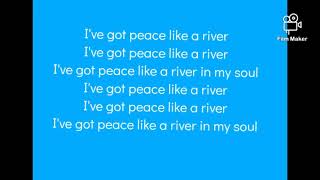 VeggieTales - Peace Like A River (Lyrics on screen)