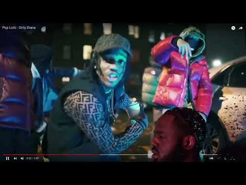 BAD BUNDYY REACTS : Pop Lotti - Dirty Diana (Official Music Video)