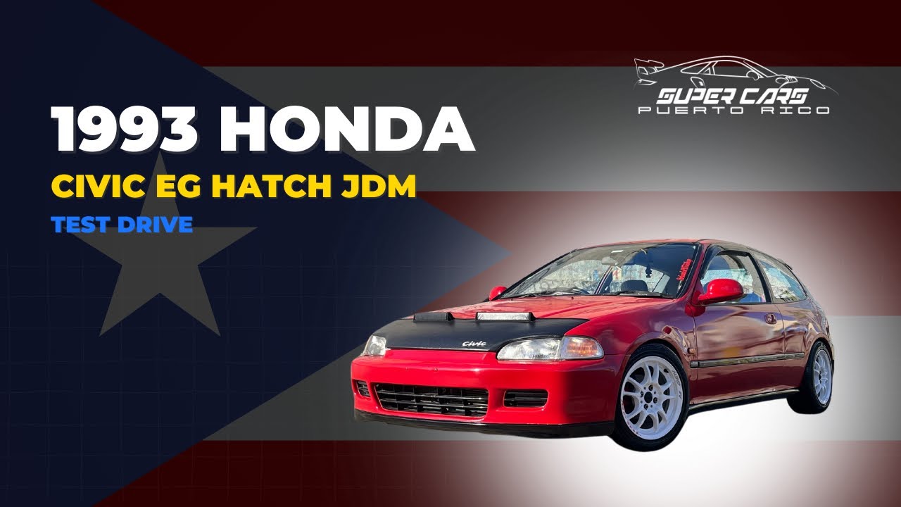 1993 Honda Civic EG Hatch JDM - TEST DRIVE - Review ...