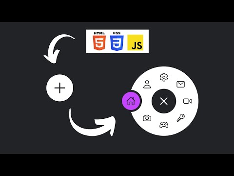 Animated Circular Navigation Menu Magic Indicator Using Html Css Javascript