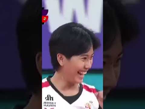 Tusok! Attacking setter Jasmine Nabor! 😱 #pvlallfilipinoconference2023 #cherytiggocrossovers