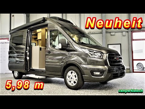 Bester Kastenwagen unter 6 m ❗️Wohnmobil Neuheit 2022 🔥 LMC Innovan 590 Ford Transit vs Fiat Ducato