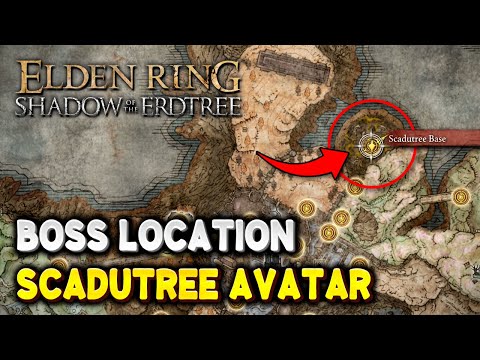 Elden Ring SCADUTREE AVATAR Boss Location (How to reach Scadutree Base) | Shadow of the Erdtree DLC