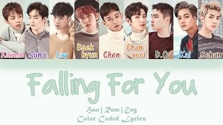 EXO - Falling For You [HAN|ROM|ENG Color Coded Lyrics]