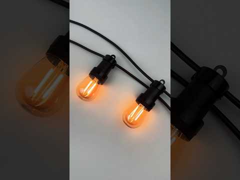 Вулична ретро гірлянда PATIO E27 IP65 вологозахищена з різними видами ламп