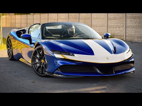 2022 NEW Ferrari SF90 Spider - Start Up & Sound