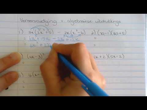 Graad 9 Vereenvoudiging van algebraiese uitdrukkings 2020 04 20 115050 1