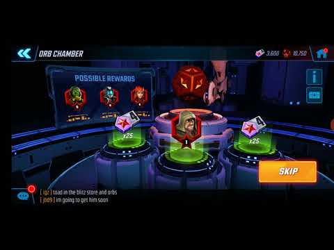 X-23 Red Star Orb Opening Marvel Strike Force MSF