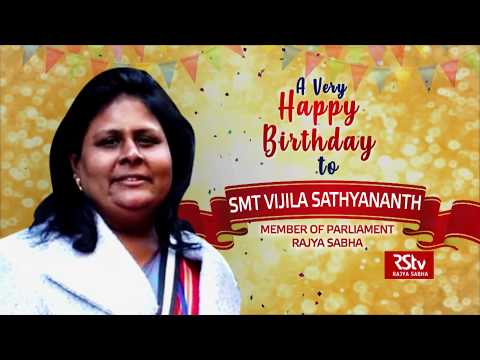 Birthday wishes - Smt.Vijila Sathyananth