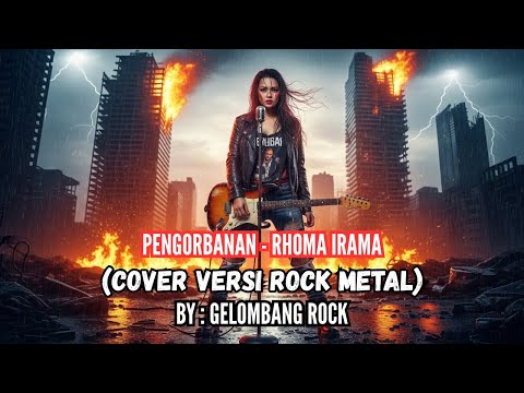 PENGORBANAN - RHOMA IRAMA (COVER VERSI ROCK METAL) BY : GELOMBANG ROCK !!