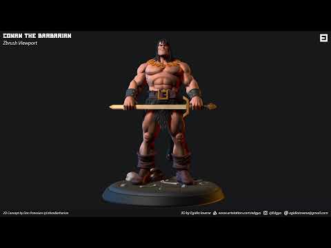 Conan The Barbarian - Zbrush